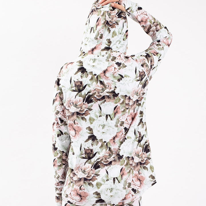 Boyfriend Fit Hoodie Top