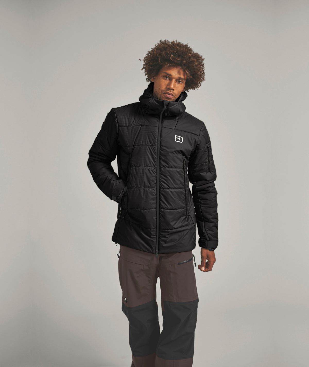 Ortovox Swisswool Zinal Jacket Men's in Dark Arctic Grey