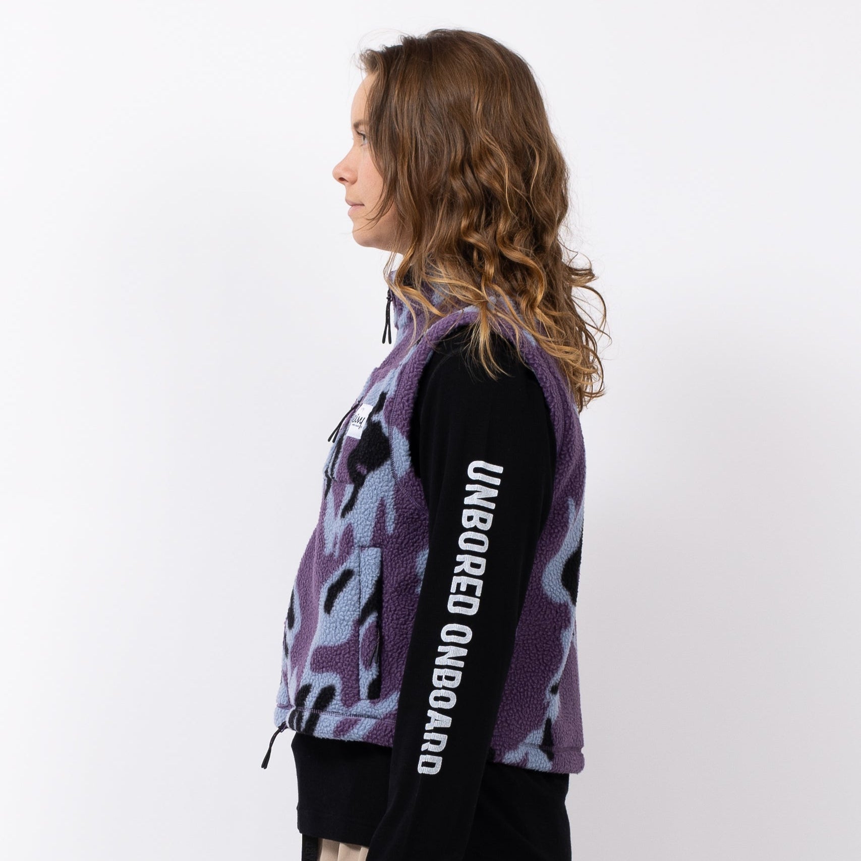 Boxy Sherpa Vest