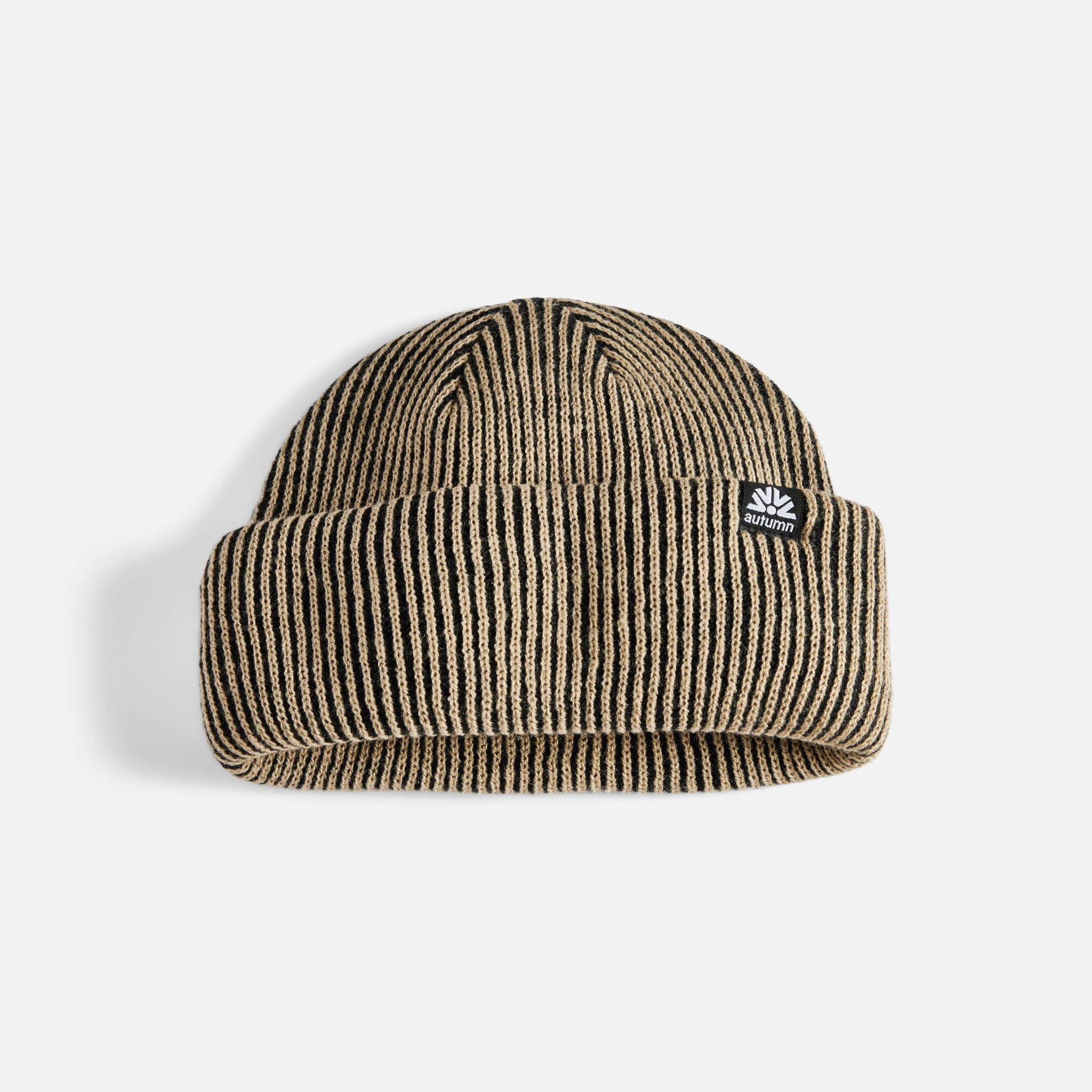 CORD DOUBLE ROLL BEANIE