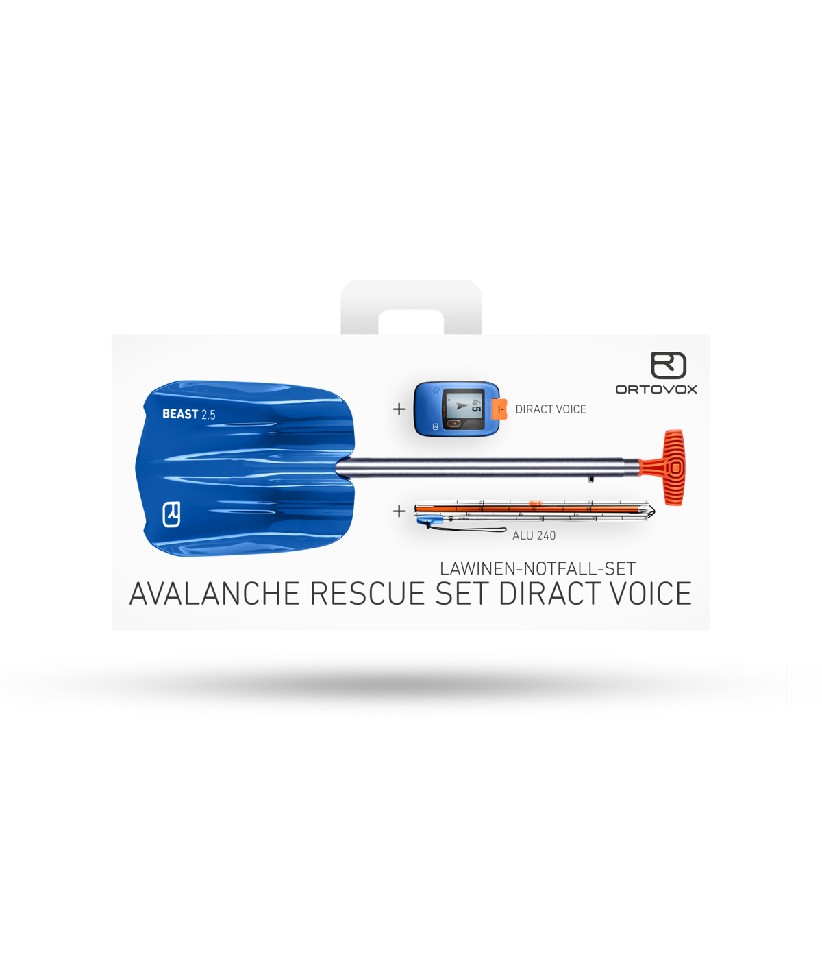 Ortovox Rescue Set Diract Voice in Blue Ocean