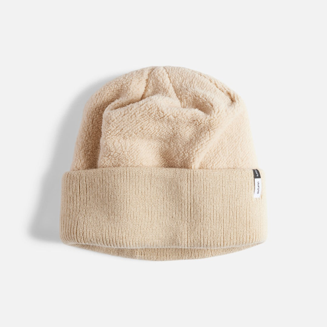 REVERSE FLEECE BEANIE