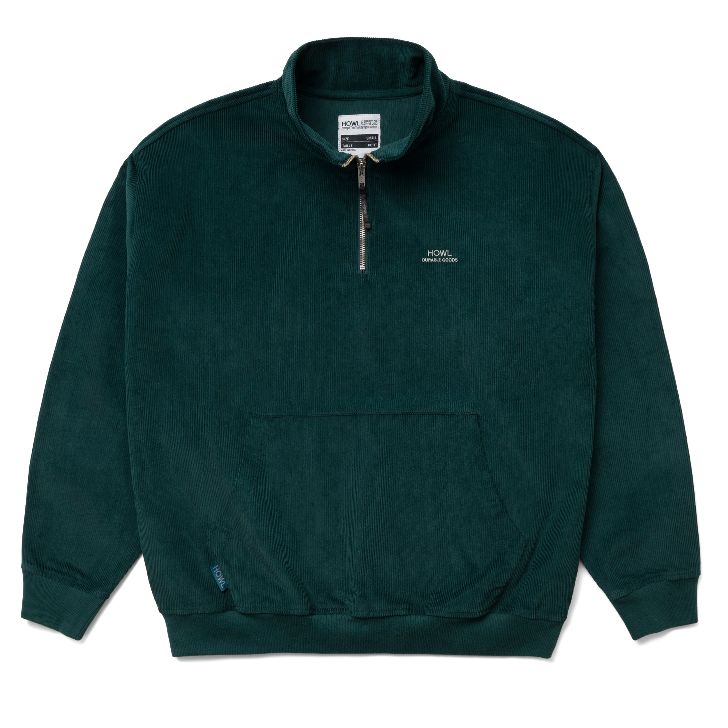 Corduroy Half Zip