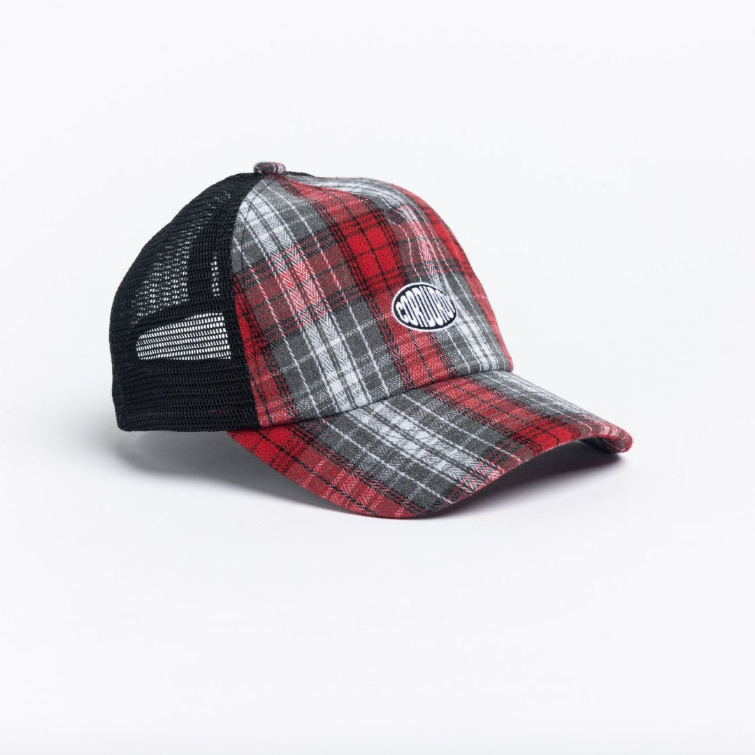 Plaid Trucker